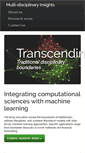 Mobile Screenshot of multi-disciplinary.com